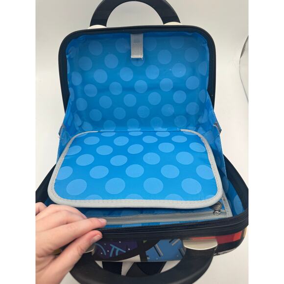 HEYS Britto Butterfly Hardcase Cosmetic Travel Bag - Picture 6 of 7